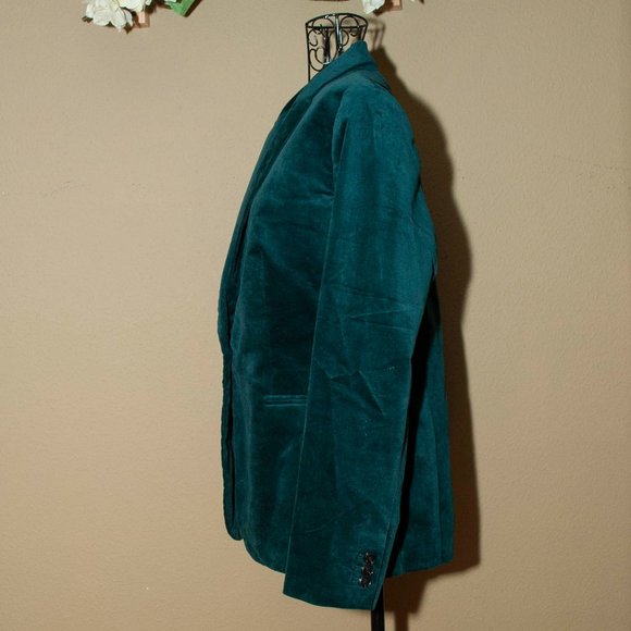 NWT J. Crew Velveteen Blazer in Old Forest size 6 - Picture 5 of 9